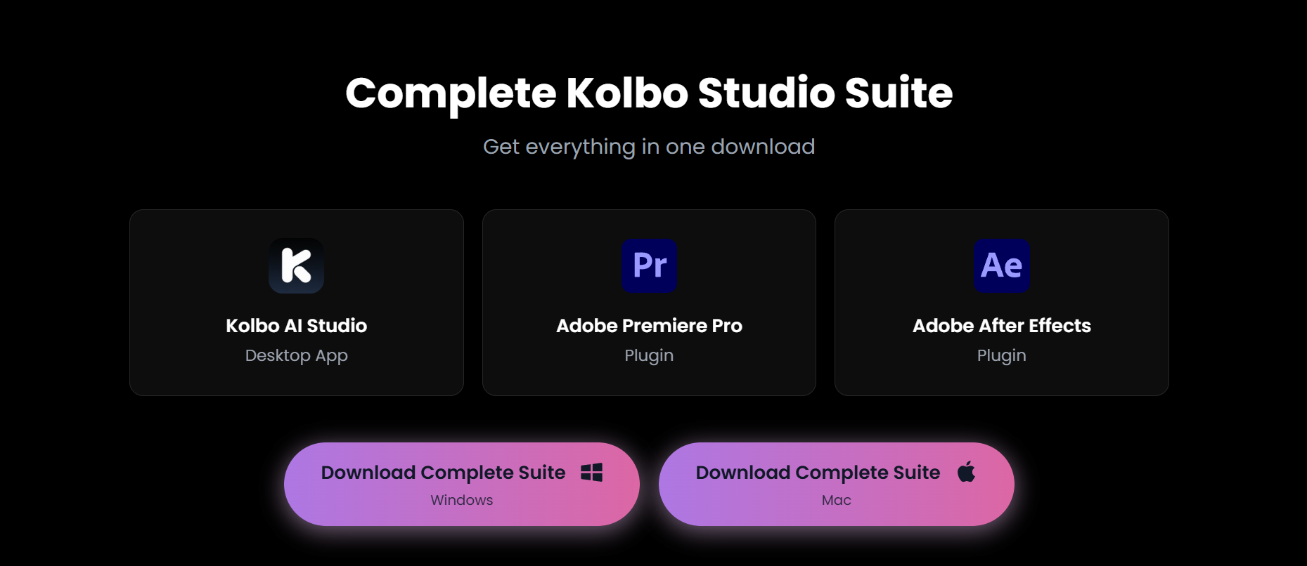 نقدّم لكم Kolbo Studio Suite - تحميل مجاني
