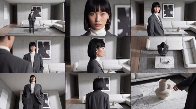 Multi-Shot: One Image, Nine Camera Angles